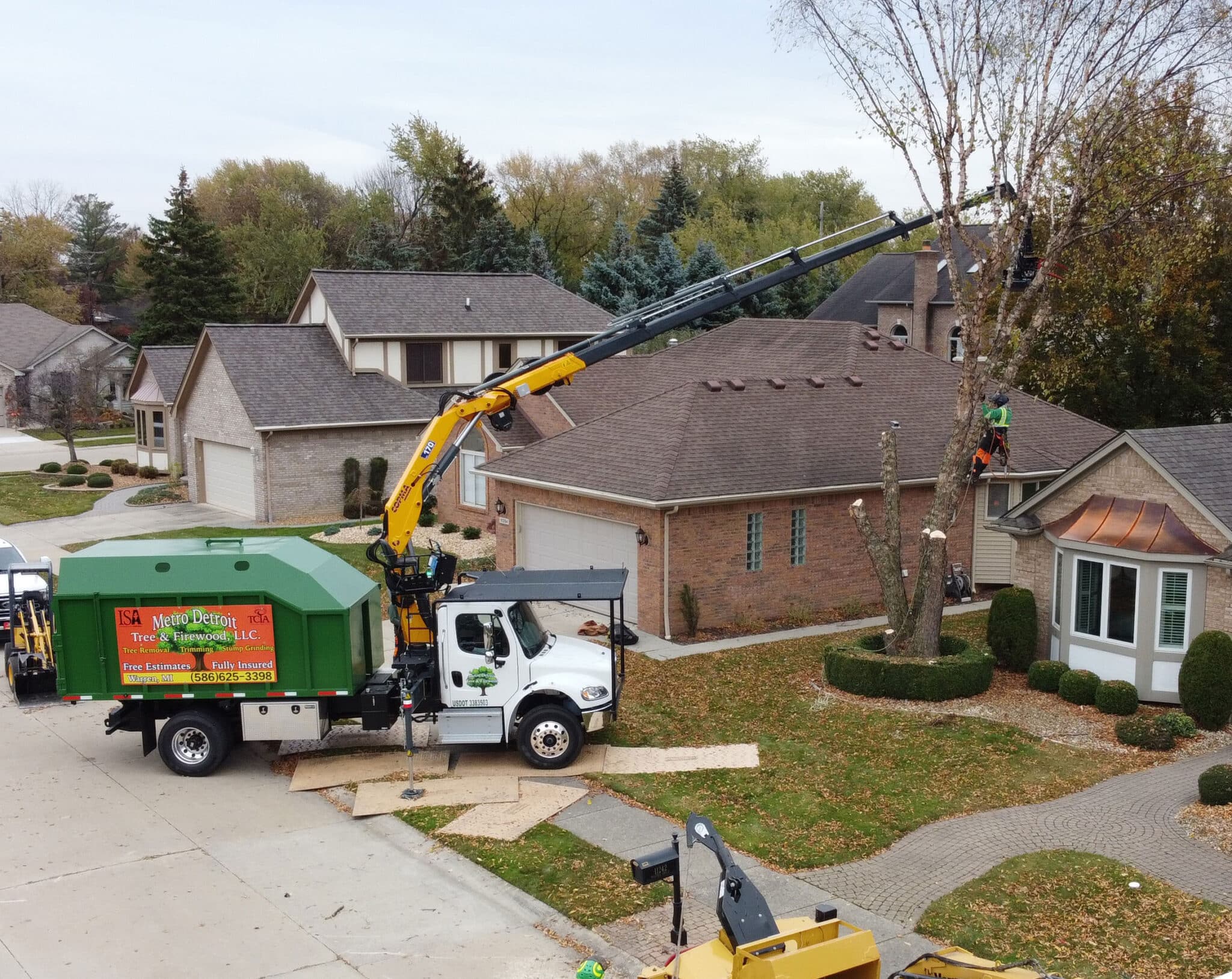 Our Machinery | Metro Detroit Tree & Firewood
