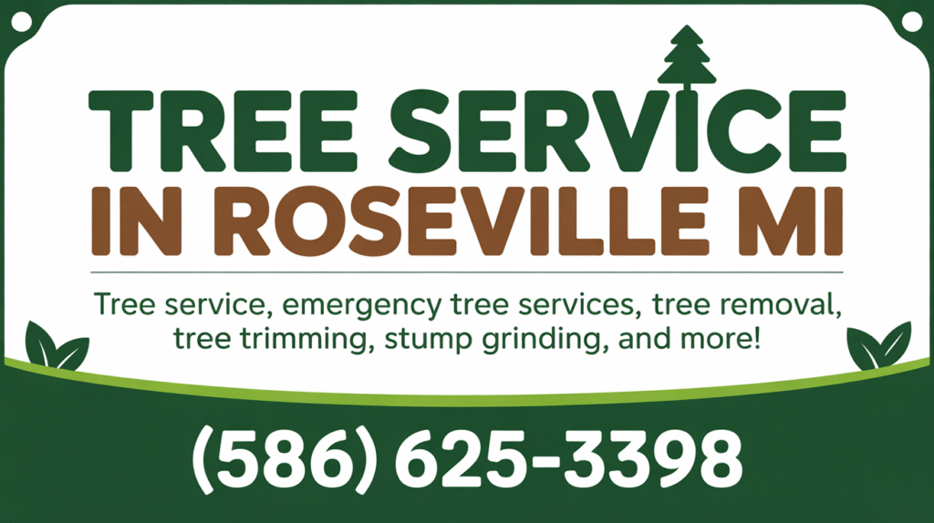Tree Service in Roseville MI
