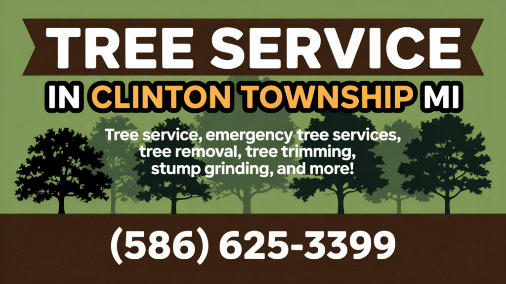 Tree Service in Clinton Township MI