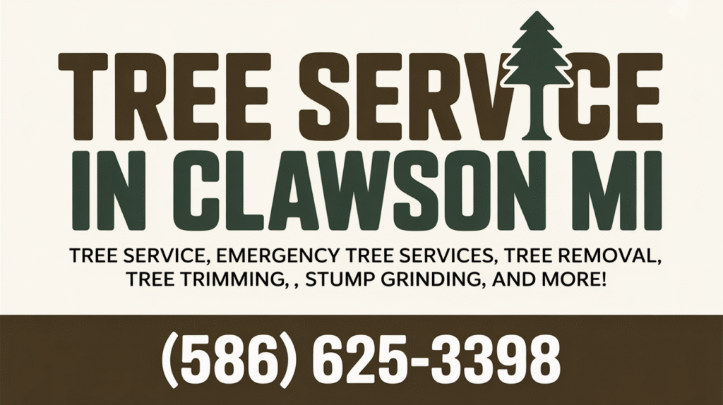 Tree Service in Clawson MI