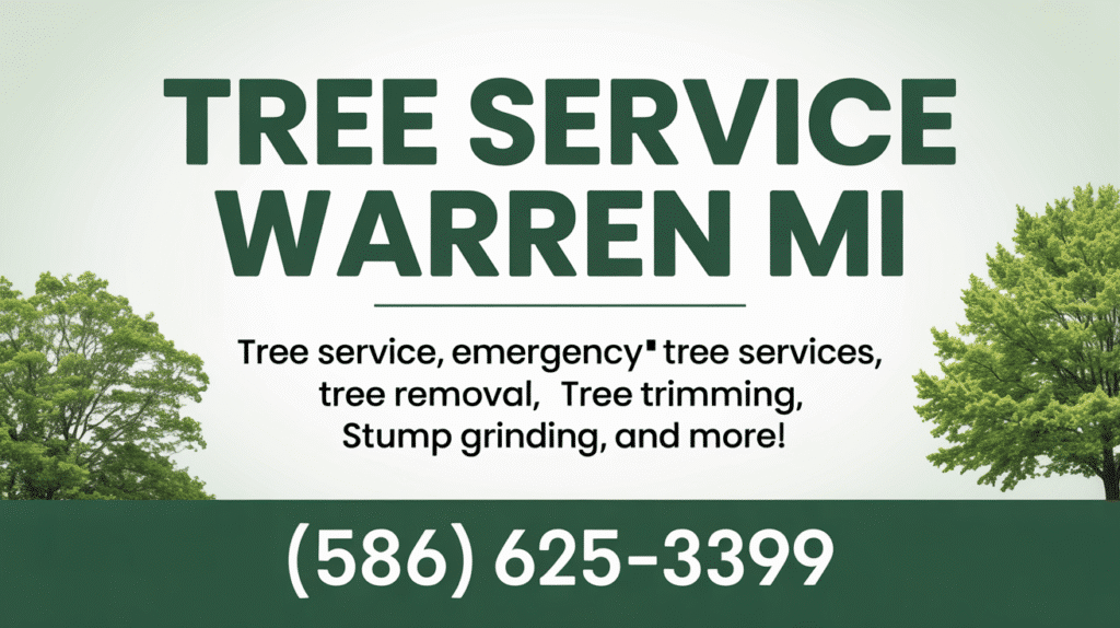 Tree Service Warren MI