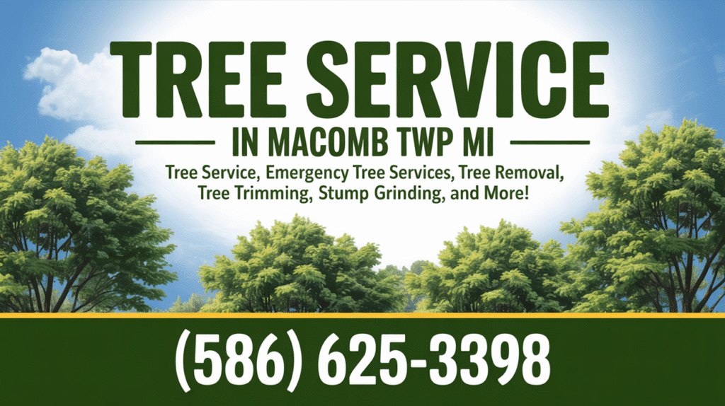 Tree Service in Macomb Twp MI