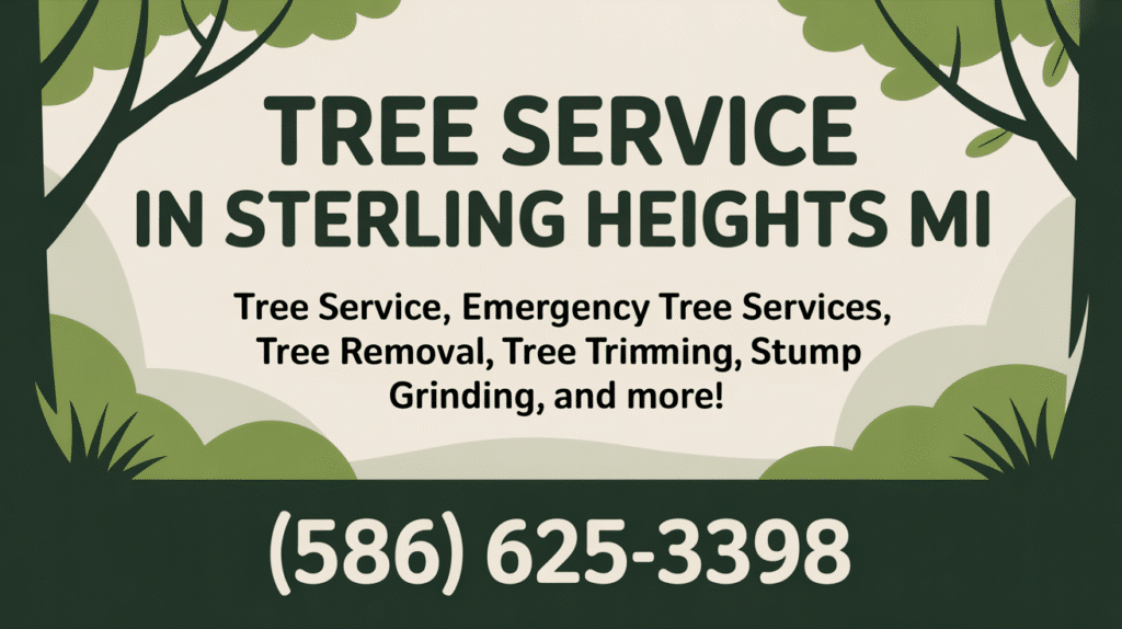 Tree Service in Sterling Heights MI